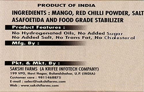 Spicy Mango Pickle | Organic Fresh Home Made Taste with Groundnut Oil and "Hand Grounded Masala" - 5 KG - Image 5