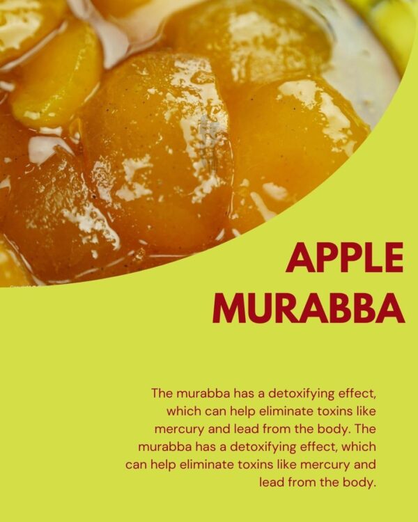 Homemade Organic Apple Murabba with "Raw Forest Honey" | Apple Murabba 450 GM Pack - Image 8