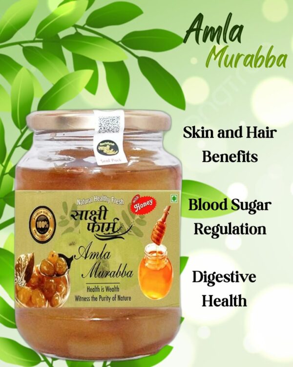 Combo of Homemade Organic combo of White Onion Murabba and Amla Murabba and | 450 GM each - Image 10