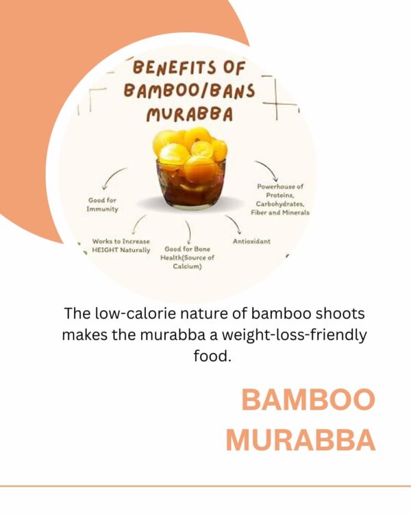 Homemade Bamboo Murabba with "Raw Forest Honey" | Helps Increasing Height | Bans Ka Murabba 5 KG Pack - Image 7