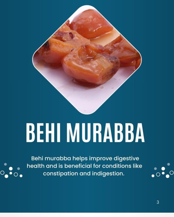 Behi Murabba (Safarjal Murabba) (Quince Murabba) with "Raw Forest Honey" | 900 GM Pack - Image 7